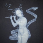 'Allegory of music' - A rectangular porcelain plaque by Taxile Maximin Doat (1851 - 1939)