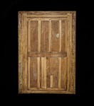 A large Regency carved rectangular overmantle mirror