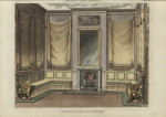 A large Regency carved rectangular overmantle mirror
