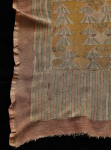 An Arts and Crafts block printed hand spun and woven wool crepe textile by Raymond Duncan (American, 1874 - 1966)
