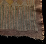An Arts and Crafts block printed hand spun and woven wool crepe textile by Raymond Duncan (American, 1874 - 1966)