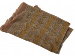 An Arts and Crafts block printed hand spun and woven wool crepe textile by Raymond Duncan (American, 1874 - 1966)