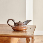 A large glazed pottery teapot by Vally Wieselthier (1895 - 1945)