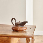 A large glazed pottery teapot by Vally Wieselthier (1895 - 1945)