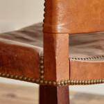 An extremely rare and early Cuban mahogany model 3758 'Red Chair' by Kaare Klint (1888 - 1954)
