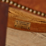 An extremely rare and early Cuban mahogany model 3758 'Red Chair' by Kaare Klint (1888 - 1954)