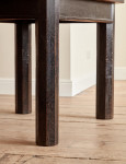 A rare stained oak Secessionist extendable dining table attributed to Josef Hoffmann (1870 - 1956)