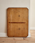 A rare stained oak Secessionist extendable dining table attributed to Josef Hoffmann (1870 - 1956)