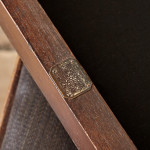 A set of four Secessionist carved oak side chairs by Michael Niedermoser (1835 - 1908)