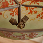 A large and rare cameo glass plafonnier by Émile Gallé (1846 - 1904)