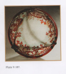 A large and rare cameo glass plafonnier by Émile Gallé (1846 - 1904)