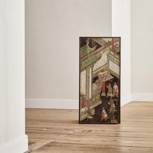 A coromandel lacquer coffee table