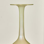 An iridescent 'Olympia' glass bottle vase by Loetz