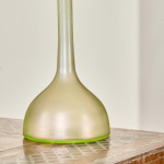 An iridescent 'Olympia' glass bottle vase by Loetz