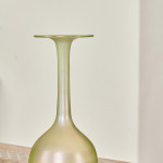 An iridescent 'Olympia' glass bottle vase by Loetz