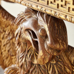 An exceptional and rare George II carved and gilt eagle console table in the manner of William Kent (1685 - 1748)