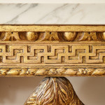 An exceptional and rare George II carved and gilt eagle console table in the manner of William Kent (1685 - 1748)