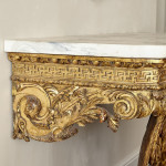 An exceptional and rare George II carved and gilt eagle console table in the manner of William Kent (1685 - 1748)