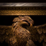 An exceptional and rare George II carved and gilt eagle console table in the manner of William Kent (1685 - 1748)