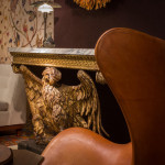 An exceptional and rare George II carved and gilt eagle console table in the manner of William Kent (1685 - 1748)