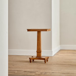 A William IV satin birch occasional table