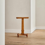A William IV satin birch occasional table