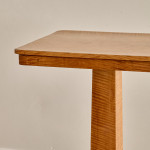 A William IV satin birch occasional table