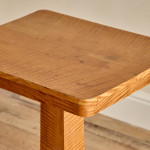 A William IV satin birch occasional table
