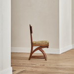 An oak Reformed Gothic side chair attributed to Edward Welby Pugin (1834-1875)