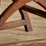 An oak Reformed Gothic side chair attributed to Edward Welby Pugin (1834-1875)