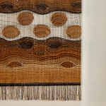 No. 13 River VII - a loom woven wall hanging by Tadek Beutlich MBE (1922 - 2011)