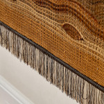 No. 13 River VII - a loom woven wall hanging by Tadek Beutlich MBE (1922 - 2011)