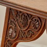 An Anglo-Indian two tier padouk occasional table