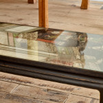 A coromandel lacquer coffee table