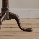 A George II mahogany tilt top tripod table