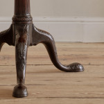 A George II mahogany tilt top tripod table