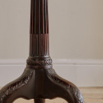 A George II mahogany tilt top tripod table