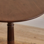 A George II mahogany tilt top tripod table
