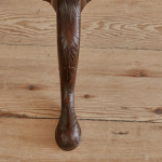 A George II mahogany tilt top tripod table