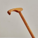 An early beech, plywood and metal 'Kan-O-Seat' by Albin Johnson for Stafford-Johnson