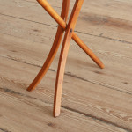 An early beech, plywood and metal 'Kan-O-Seat' by Albin Johnson for Stafford-Johnson