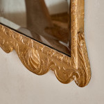 A George II giltwood carved gesso mirror