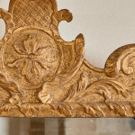 A George II giltwood carved gesso mirror