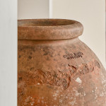 A pair of Italian Terracotta oil jars by Carlo Bitossi Montelupo