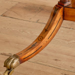 A Regency satinwood pembroke table
