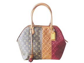 Louis Vuitton on X: The Art of Craftsmanship: trademarked since 1896.  #LouisVuitton's son Georges invented the Monogram motif as an homage to his  late father by combining interlocking initials with floral designs.