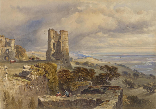 Hadleigh Castle on the Coast of Essex