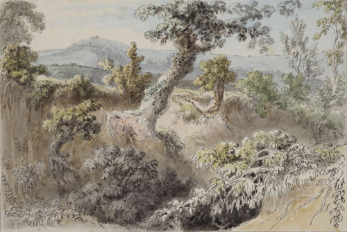 St Martha-on-the-Hill near Albury, Surrey from the South