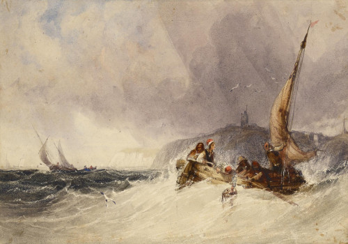 Shipping off Folkestone, Kent