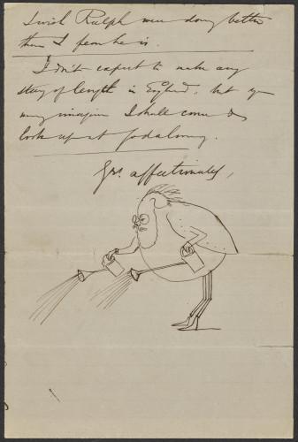 Self-Portrait with two Watering Cans